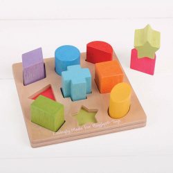 Wooden Shape Sorter Board