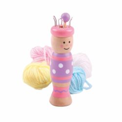 French Knitting Doll