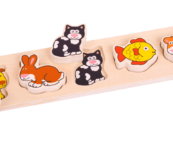 Chunky Lift and Match Pets Puzzle