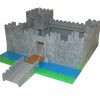 Hand made wooden toy Castle
